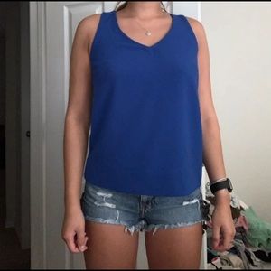 Royal blue tank top